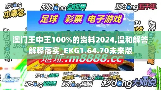 澳門(mén)王中王100%的資料2024,溫和解答解釋落實(shí)_EKG1.64.70未來(lái)版