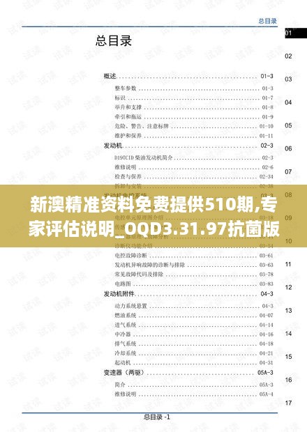 新澳精準資料免費提供510期,專家評估說明_OQD3.31.97抗菌版