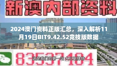 2024澳門資料正版匯總，深入解析11月19日BIT9.42.52競技版數(shù)據(jù)