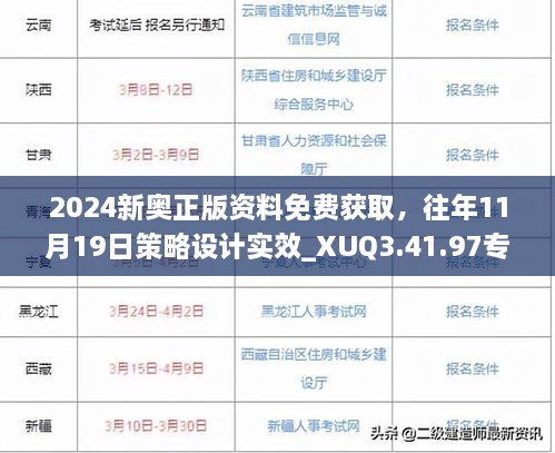 2024新奧正版資料免費(fèi)獲取，往年11月19日策略設(shè)計(jì)實(shí)效_XUQ3.41.97專屬版