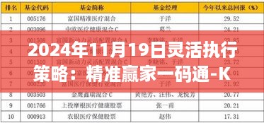 2024年11月19日靈活執(zhí)行策略：精準贏家一碼通-KAD3.32.47樂享版