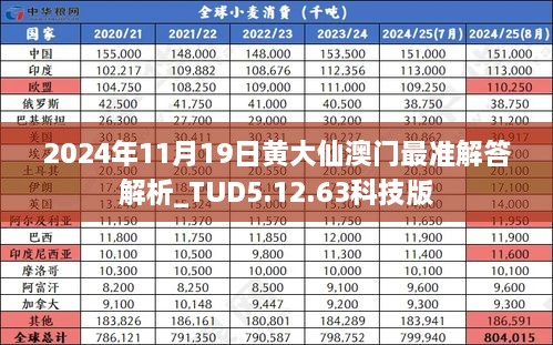 2024年11月19日黃大仙澳門最準解答解析_TUD5.12.63科技版