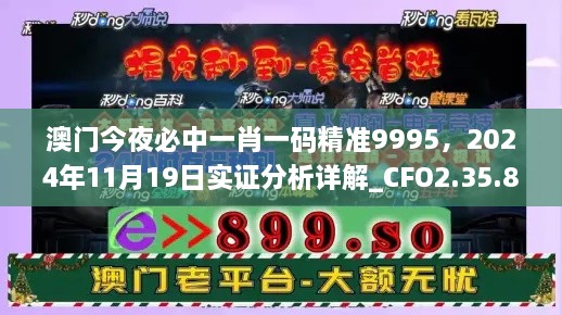 澳門今夜必中一肖一碼精準(zhǔn)9995，2024年11月19日實(shí)證分析詳解_CFO2.35.81魔力版