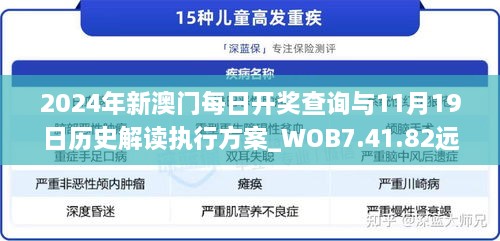 2024年新澳門每日開獎查詢與11月19日歷史解讀執(zhí)行方案_WOB7.41.82遠程版