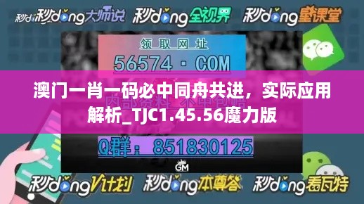 澳門一肖一碼必中同舟共進(jìn)，實(shí)際應(yīng)用解析_TJC1.45.56魔力版