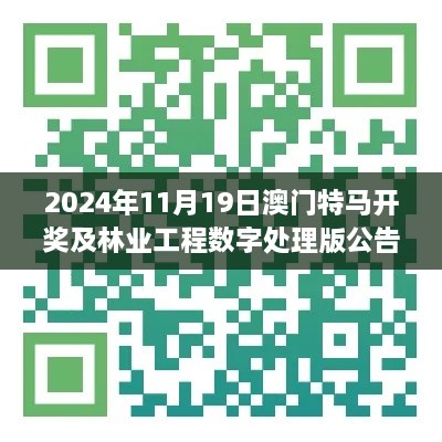 2024年11月19日澳門特馬開(kāi)獎(jiǎng)及林業(yè)工程數(shù)字處理版公告