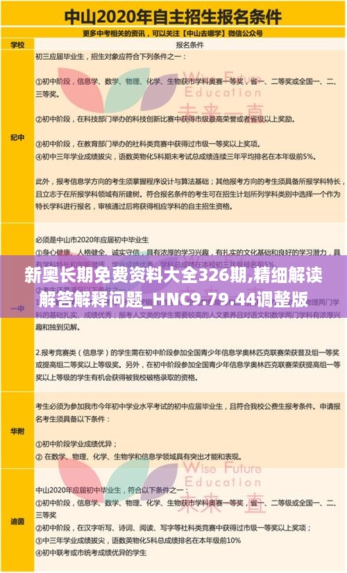 新奧長期免費資料大全326期,精細解讀解答解釋問題_HNC9.79.44調(diào)整版