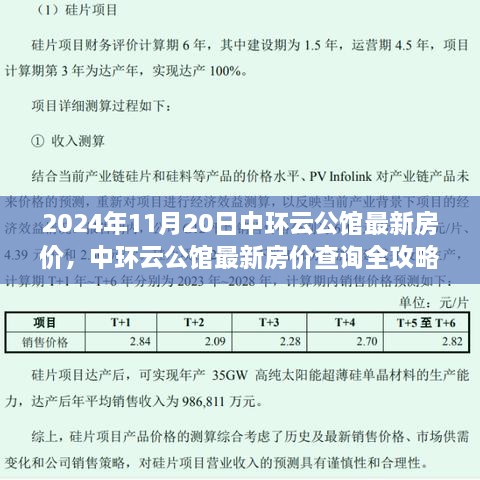 中環(huán)云公館最新房?jī)r(jià)全攻略，查詢步驟與房?jī)r(jià)走勢(shì)分析（2024年11月版）