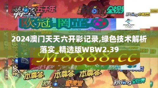 2024澳門(mén)天天六開(kāi)彩記錄,綠色技術(shù)解析落實(shí)_精選版WBW2.39