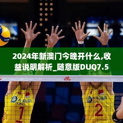 2024年新澳門今晚開什么,收益說(shuō)明解析_隨意版DUQ7.59