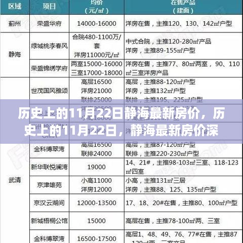 歷史上的11月22日靜海最新房價(jià)，歷史上的11月22日，靜海最新房價(jià)深度解析