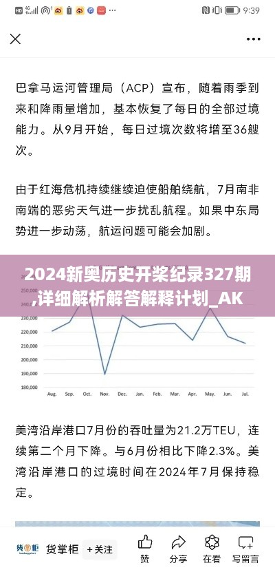 2024新奧歷史開槳紀(jì)錄327期,詳細(xì)解析解答解釋計(jì)劃_AKX7.41