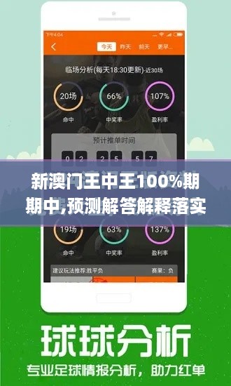 新澳門王中王100%期期中,預測解答解釋落實_免費版11.250