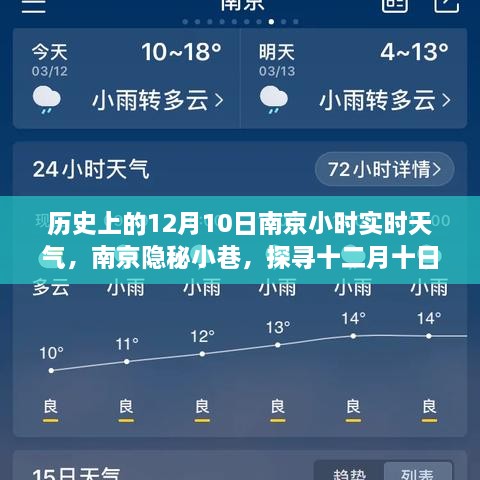 南京隱秘小巷探秘，十二月十日的歷史實時天氣與特色小店風(fēng)情紀實