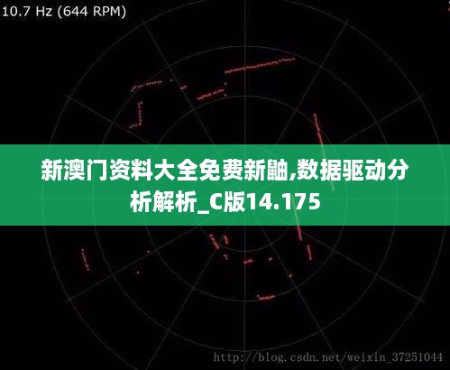 新澳門資料大全免費新鼬,數(shù)據(jù)驅(qū)動分析解析_C版14.175