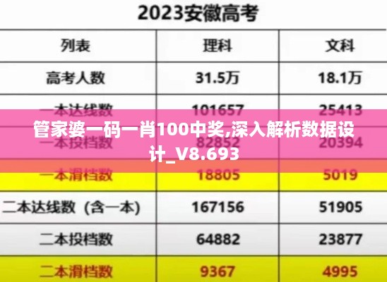 管家婆一碼一肖100中獎,深入解析數(shù)據(jù)設(shè)計_V8.693