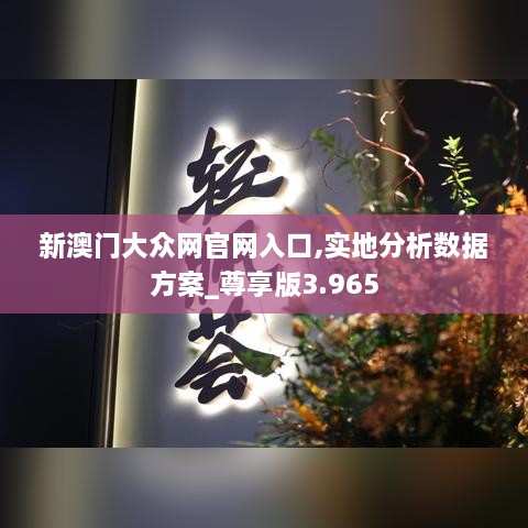 新澳門大眾網(wǎng)官網(wǎng)入口,實(shí)地分析數(shù)據(jù)方案_尊享版3.965