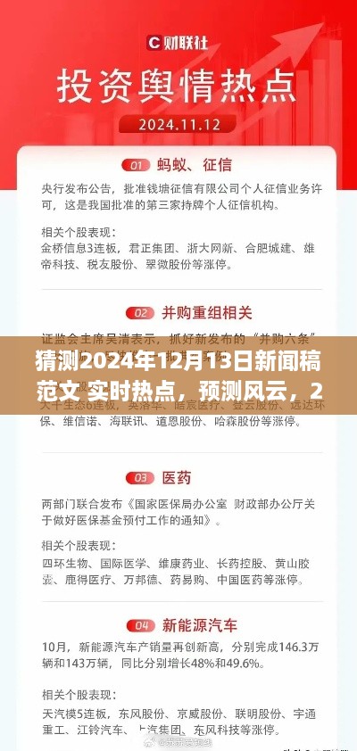 建議，風云展望，預測即將到來的2024年12月13日新聞熱點實時報道。