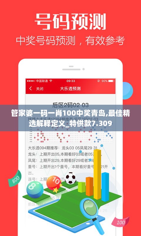 管家婆一碼一肖100中獎(jiǎng)青島,最佳精選解釋定義_特供款7.309