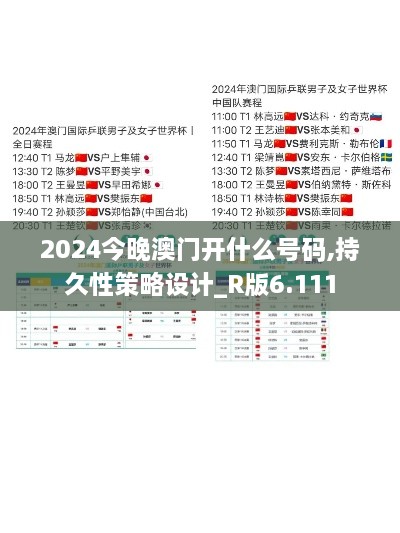 2024今晚澳門開什么號(hào)碼,持久性策略設(shè)計(jì)_R版6.111