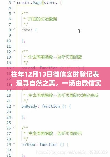 微信實(shí)時(shí)登記表，追尋自然之美的寧?kù)o之旅