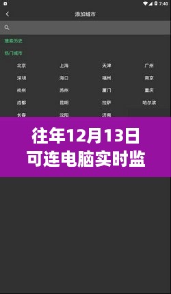 歷年12月13日精選，可連電腦實(shí)時(shí)監(jiān)視相機(jī)全解析與功能展示