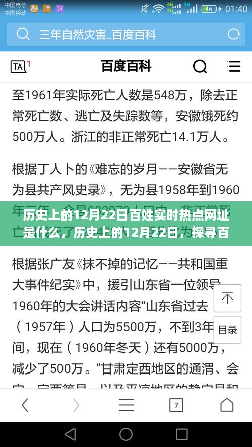 歷史上的12月22日百姓實時熱點網(wǎng)址變遷與觀點爭議探索