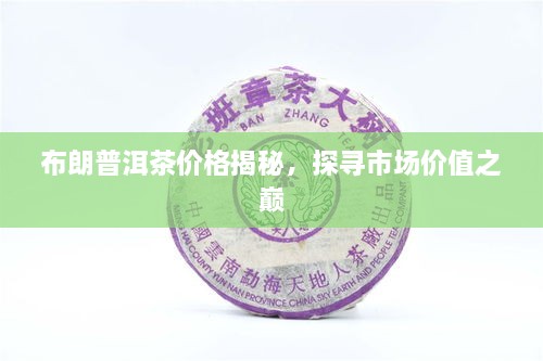 布朗普洱茶價(jià)格揭秘，探尋市場(chǎng)價(jià)值之巔