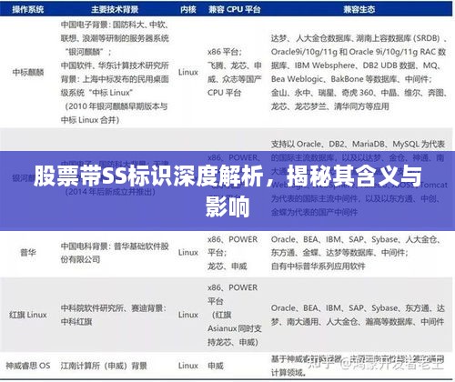 股票帶SS標(biāo)識(shí)深度解析，揭秘其含義與影響