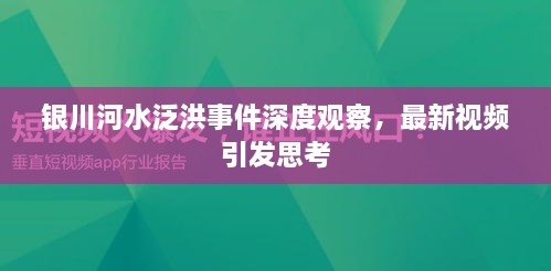 銀川河水泛洪事件深度觀察，最新視頻引發(fā)思考