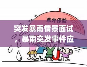 突發(fā)暴雨情景面試，暴雨突發(fā)事件應(yīng)急預(yù)案 