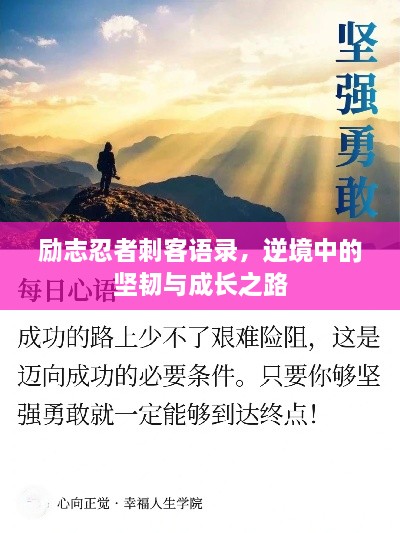 勵志忍者刺客語錄，逆境中的堅(jiān)韌與成長之路