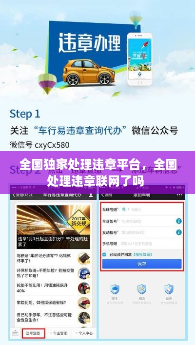 全國(guó)獨(dú)家處理違章平臺(tái)，全國(guó)處理違章聯(lián)網(wǎng)了嗎 