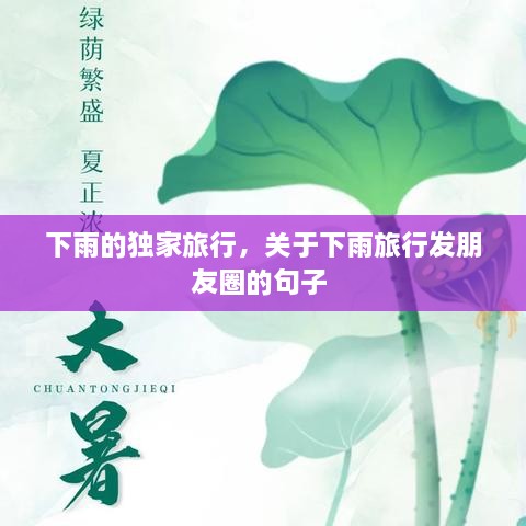 下雨的獨(dú)家旅行，關(guān)于下雨旅行發(fā)朋友圈的句子 