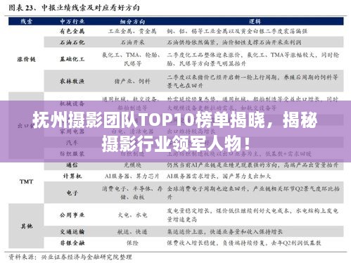 撫州攝影團隊TOP10榜單揭曉，揭秘攝影行業(yè)領(lǐng)軍人物！