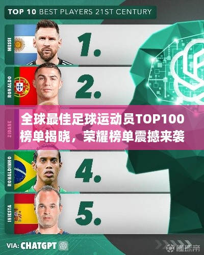 全球最佳足球運動員TOP100榜單揭曉，榮耀榜單震撼來襲！